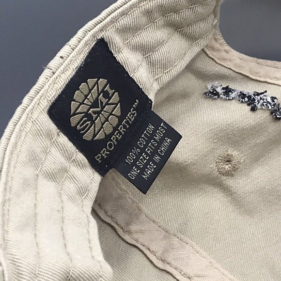 Bristol Motor Speedway Hat Cap Adjustable Khaki Strapback Racing Nascar EUC - Picture 6 of 6